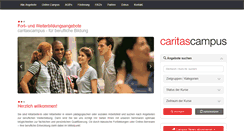 Desktop Screenshot of fortbildung-caritasnet.de